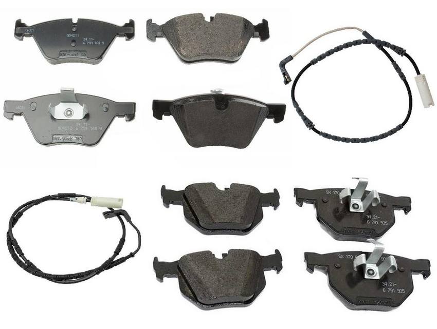 BMW Disc Brakes Kit - Pads Front and Rear